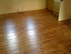 Wooden floor reprace hard floor