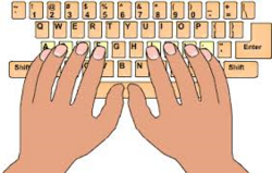 Touch typing